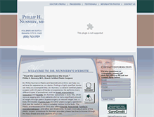 Tablet Screenshot of drphillipnunnery.com